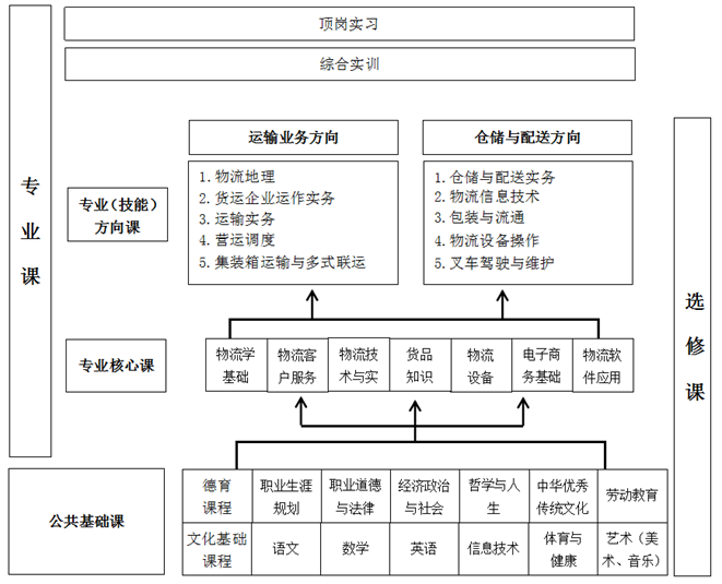 专业课程结构